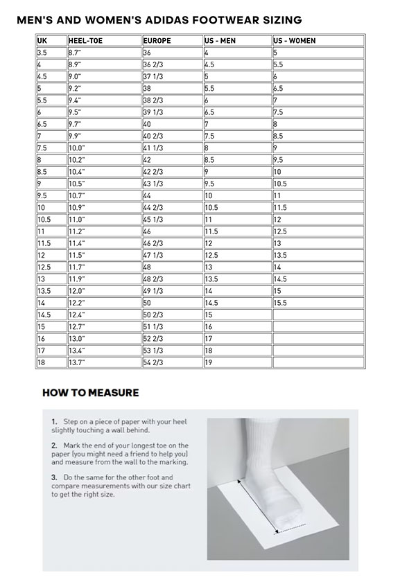 adidas originals-shoes-mens size chart